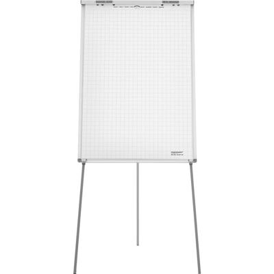 magnetoplan Flipchart Junior SP (l x b x h) 1100.00 x 750 x 1850 mm Wit Afwisbaar, Beschrijfbaar, In hoogte verstelbaar, Incl. opbergbakje, Magneetband 1226966