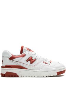 New Balance baskets en cuir 550 à logo embossé - Blanc