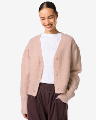 HEMA Damesvest Herma lichtroze (lichtroze)