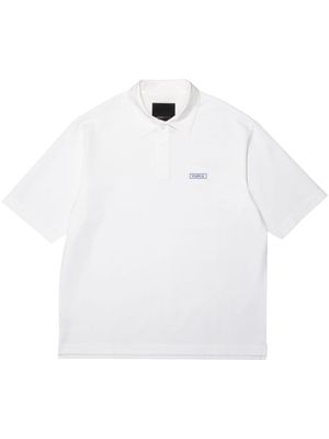 Purple Brand chemise à patch logo - Blanc