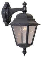 Franssen Klassieke buitenlampQuadrana Down zwart - FL111-10