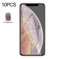 10 STKS niet-volledige matte Frosted gehard glas film voor iPhone XS Max/XI Max (2019)