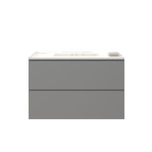 Badkamermeubelset Gliss Hermes 70 cm Beton Grijs