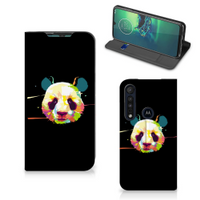 Motorola G8 Plus Magnet Case Panda Color - thumbnail