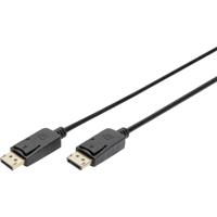 Digitus AK-340100-020-S DisplayPort-kabel DisplayPort Aansluitkabel DisplayPort-stekker, DisplayPort-stekker 2.00 m Zwart
