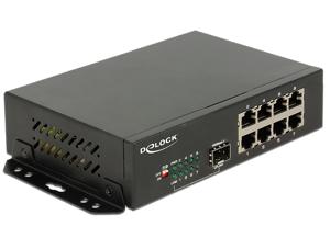 DeLOCK 87708 netwerk-switch Gigabit Ethernet (10/100/1000) Zwart