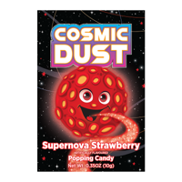 Cosmic Dust Cosmic Dust - Supernova Strawberry Popping Candy 10 Gram - thumbnail