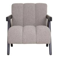 House Nordic - Fauteuil Zand Stof - Zithoogte 32cm - Florence