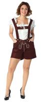 Dames Tiroolse Bruine Broek Dames Tiroolse Bruine Broek