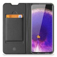 OPPO Find X5 Smart Cover Gouden Bloemen