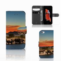 Apple iPhone 6 | 6s | Telefoonhoesje | Met pasjeshouder | Olifanten