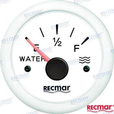 RECKY11300 - EUROPESE WATERNIVEAU-INDICATOR 0-190 Wit