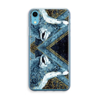 Golden Fox: iPhone XR Transparant Hoesje