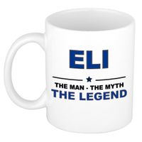 Eli The man, The myth the legend cadeau koffie mok / thee beker 300 ml