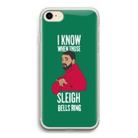 Sleigh Bells Ring: iPhone 7 Transparant Hoesje