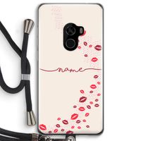 Kusjes: Xiaomi Mi Mix 2 Transparant Hoesje met koord