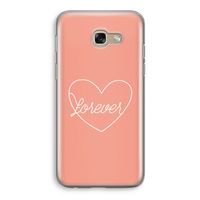 Forever heart: Samsung Galaxy A5 (2017) Transparant Hoesje