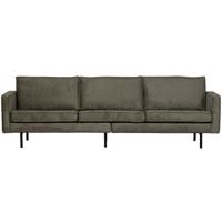 WOOOD 3-zits Bank 'Rodeo' Structure Velvet, kleur Frost