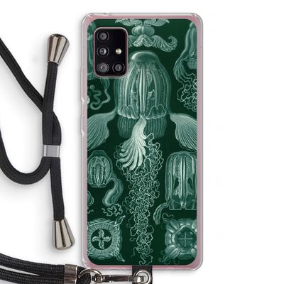 Haeckel Cubomedusae: Samsung Galaxy A51 5G Transparant Hoesje met koord