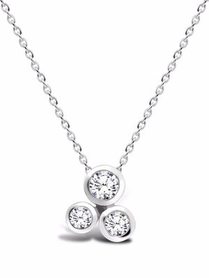 Pragnell collier Bubbles en or blanc 18ct serti de diamants - Argent