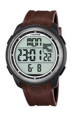 Horlogeband Calypso K5704-7 Kunststof/Plastic Bruin