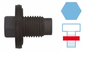 Afsluitschroef, oliepan CORTECO, u.a. für Fiat, Mini, Jeep