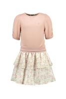 Like Flo Zomer jurk meisjes Licht roze - fancy AOP - Mara