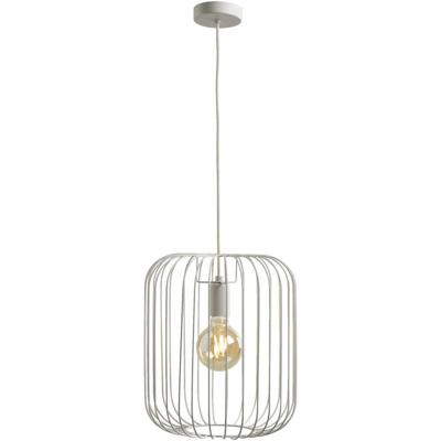 Leen Bakker - Hanglamp Jade - Licht - 120x36xØ31 Cm - Metaal - Grijs