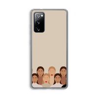 Girls girls girls: Samsung Galaxy S20 FE / S20 FE 5G Transparant Hoesje