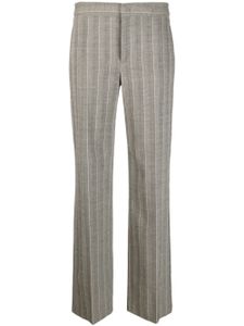 ISABEL MARANT pantalon de costume à rayures - Gris