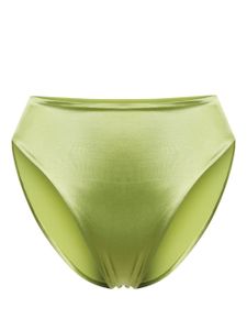 Form and Fold bas de bikini The 90s à taille haute - Vert