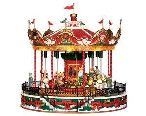 Santa carousel - LEMAX