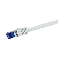 LogiLink C6A032S netwerkkabel Grijs 1 m Cat6a S/FTP (S-STP) - thumbnail