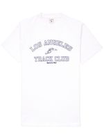 Sporty & Rich t-shirt Track Club en coton - Blanc