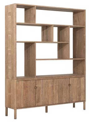 DTP Home Boekenkast 'Apollo' Teakhout, 210 x 170cm