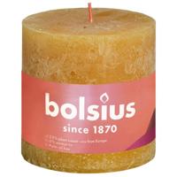 Bolsius Rustiek stompkaars 100/100 Oker