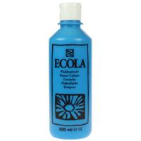 Talens Ecola plakkaatverf flacon van 500 ml, lichtblauw