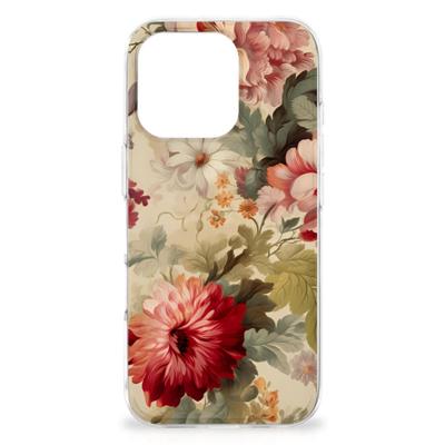 TPU Case voor iPhone 16 Pro Max Bloemen TPU Case voor iPhone 16 Pro Max Bloemen