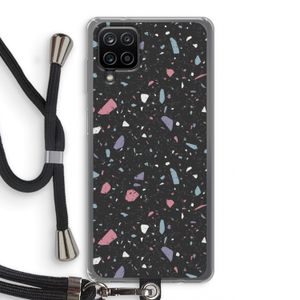 Terrazzo N°16: Samsung Galaxy A12 Transparant Hoesje met koord