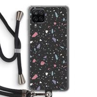 Terrazzo N°16: Samsung Galaxy A12 Transparant Hoesje met koord