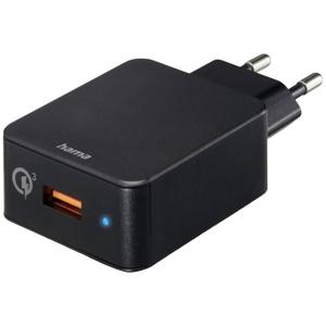 Hama Qualcomm® Quick Charge™ 3.0 Smartphone Zwart AC Snel opladen Binnen