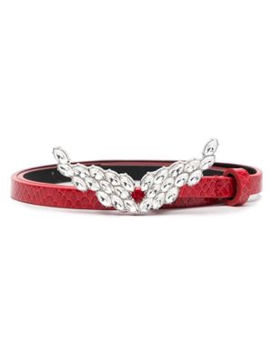 Zadig&Voltaire ceinture Rock en cuir - Rouge