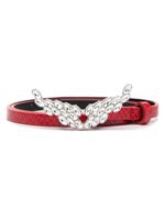 Zadig&Voltaire ceinture Rock en cuir - Rouge