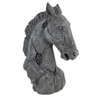 Ornament Paardenhoofd Antraciet Ornament Paardenhoofd Antraciet
