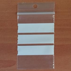 100 Gripzakjes 40 x 60 mm met schrijfvlak 90 micron