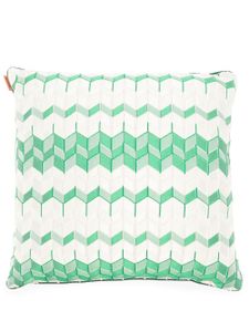 Missoni Home coussin Tread en coton - Vert