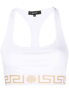 Versace brassière Greca Border - Blanc