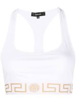 Versace brassière Greca Border - Blanc