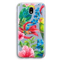 Papegaaien: Samsung Galaxy J5 (2017) Transparant Hoesje
