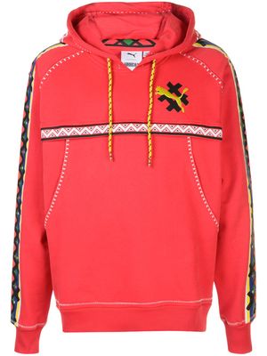 PUMA sweat à capuche Jahnkoy - Rouge
